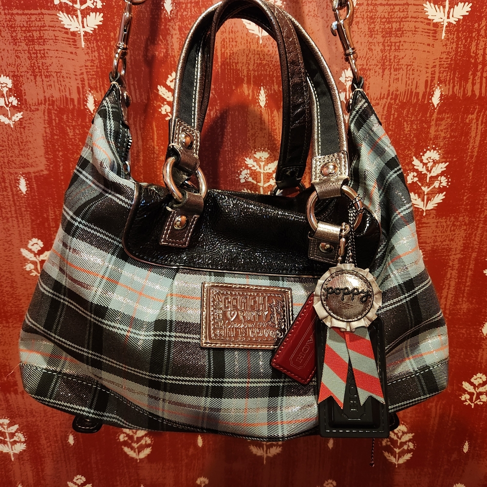 Limited Edition Coach Poppy Tartan Bag
